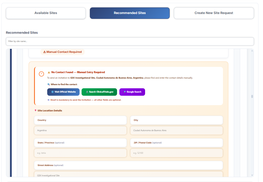 Share Protocol — Recommended Sites